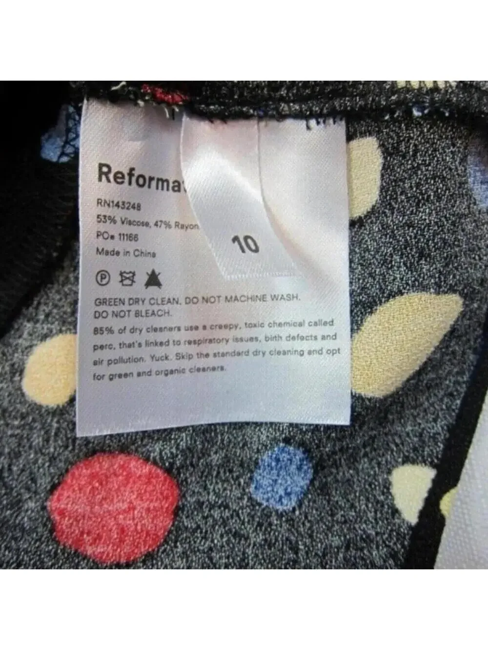 Reformation 10 Peplum Top Polka Dot Sweetheart Neck Short Puff Sleeves NEW $128